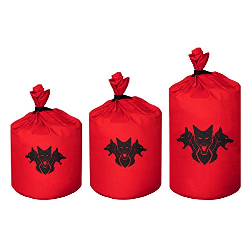 CERBERUS Strength Heavy Duty Sandbag V2 with Liner Kit (70-100kg), Red