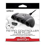 Nyko Retro Controller Hub Plus - 4 Port GameCube Controller Adapter with Turbo and Home Button for Nintendo Switch - Image 7