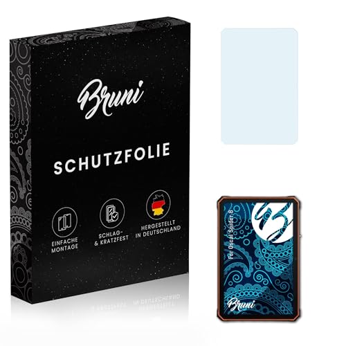 Bruni Screen Protector compatible with Oscal Spider 8 Protector Film, crystal clear Protective Film (2X)