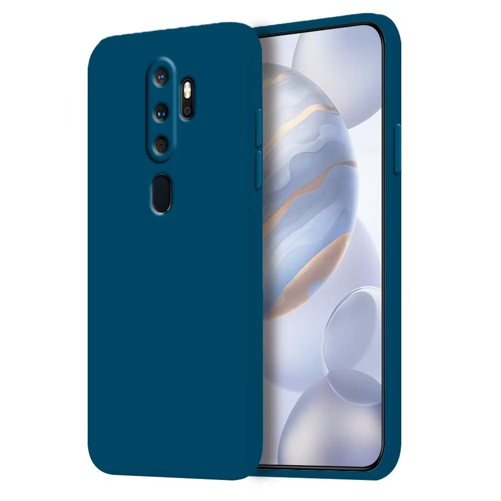 HONLEN Custodia Compatibile con OPPO A9 2020 / OPPO A5 2020 Case, (6.5 Inches) [Antiurto][Antiscivolo] con Supporto in Metallo Rotante a 360° Armatura Protezione Cover