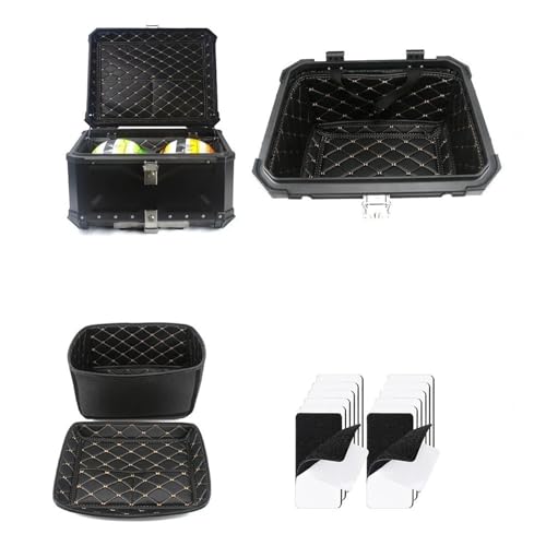 Forro maletero motocicleta y protector interior para baúles traseros de 28L a 100L 2