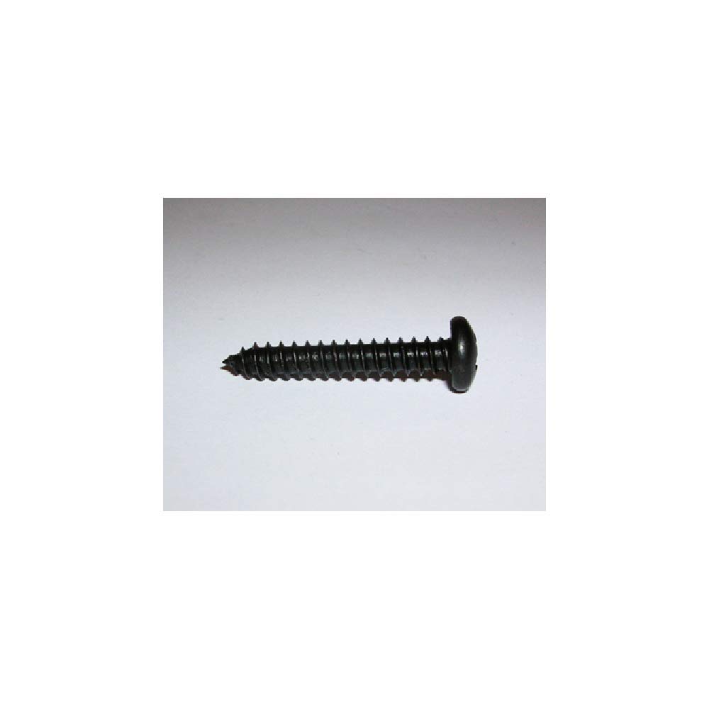 Village Wrought Iron 1 Inch Blackened Screws, Black
