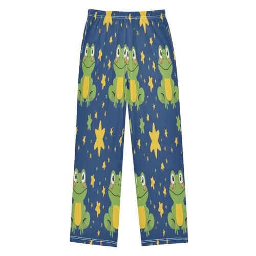 Animal Cat Boys' Pajama Bottoms Boys Pants Soft PJ Bottoms Comfy Lounge Long Pants with 2 Pockets