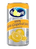 100% White Grapefruit Juice Cans, 7.2oz (24 pack), by Litezout