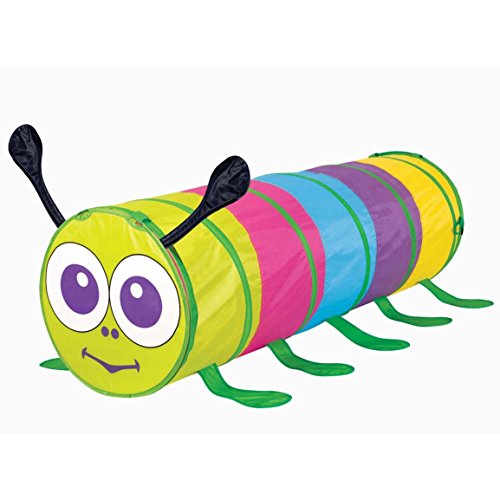 KiddyPlay Pop Up Caterpillar Play Tunnel - Childrens Crawl Tube For Indoor or Outdoor KiddyPlay Pop Up Caterpillar Play Tunnel - Childrens Crawl Tube For Indoor or Outdoor