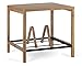 Produktbild Stagecaptain SPR-4050 Woodie Schallplattenregal - Phonomöbel für Deinen Plattenspieler & bis zu 120 Deiner Vinyls - Flexible Fixierung der LPs durch verschiebbare Holz-Stützen - Vintage Design