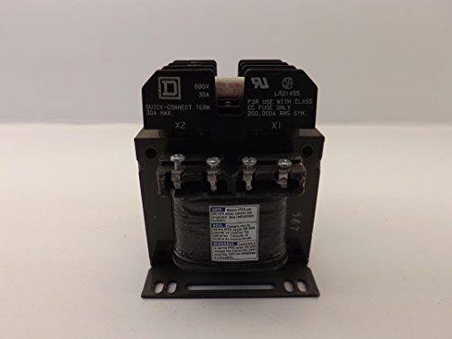 Square D 9070TF200D1 Control Transformer, 200Va, 4.55 In. H