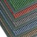 NoTrax T39 Bristol Ridge Scraper Carpet Mat, for Wet and Dry Areas, 3' Width x 4' Length x 3/8" Thickness, Midnight
