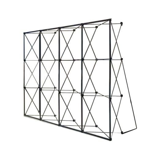 Présentoir Pop-up Portable 10x7,5 Pieds pour Salons Professionnels avec Sac