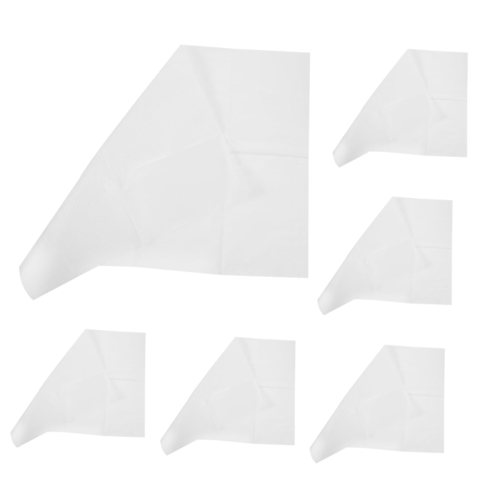 minkissy 125Pcs Bibs Oral Inspection Bibs for Patient Care and Use Soft and Patient Supplies