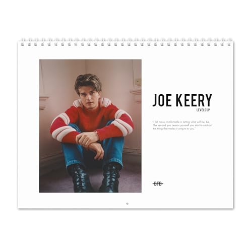 Calendario de Joe Keery 2027 para decorar tu habitación y organizar tus días