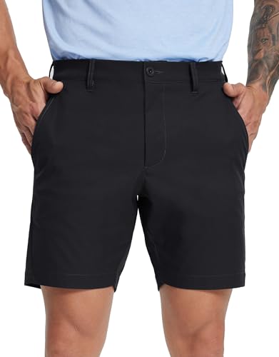 MICHEL ROUEN Golf Shorts Men 7 Inch Lightweight Dry fit 8 Pockets