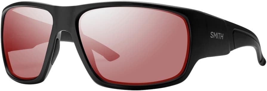 Smith Optics Elite Director Tactical Sunglass with Polarized Brown Lens, Black