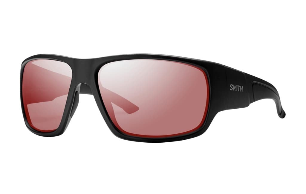 Smith Optics Elite Director Tactical Sunglass with Polarized Brown Lens, Black