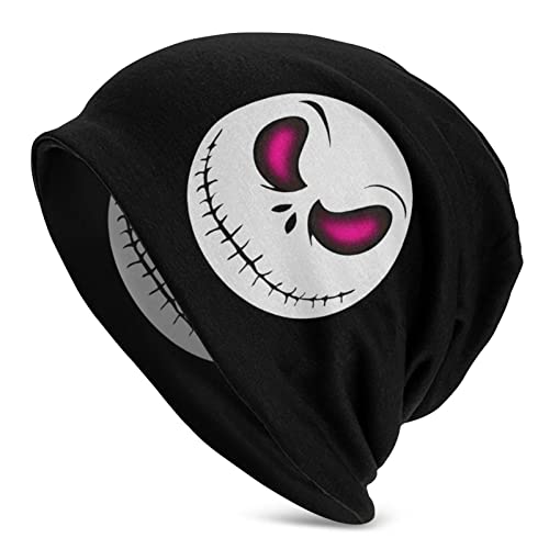 Christmas Skellington Men Women Unisex Adult Beanie Cap Winter Outdoor Slouchy Warm Hat