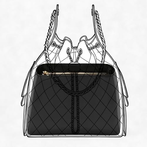 OAikor Purse Organizer Insert for Chanel 25 Medium Handbag,...