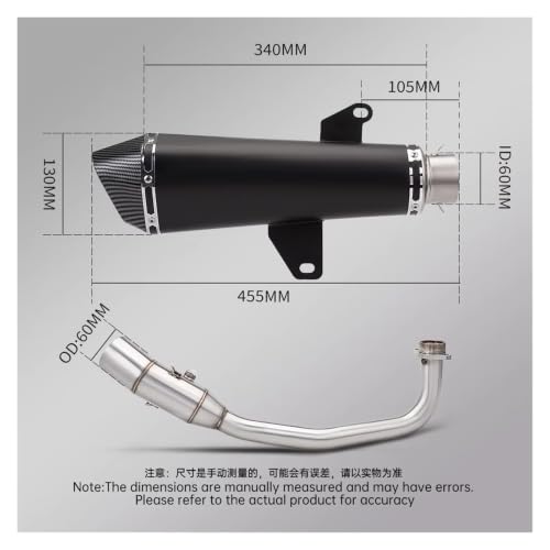 Silencieux d'échappement Forza 350 robuste : éliminez les vibrations de votre ADV350 ou NSS350