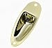 KAISH Gold Electric Guitar Jack Plate ST Strat Boat Jack Socket