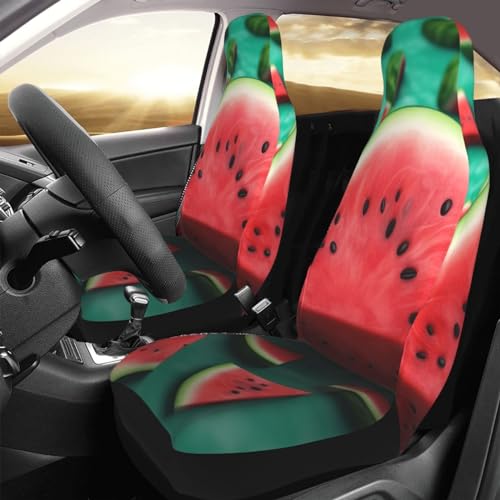 Housse de siège avant pastèque Dream pour voiture berline et SUV x2