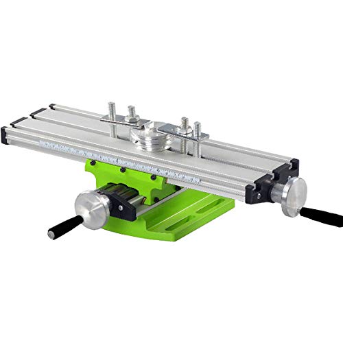 Compound Table Working Cross Slide Table Worktable for Milling Drilling Bench Multifunction Adjustable X-Y