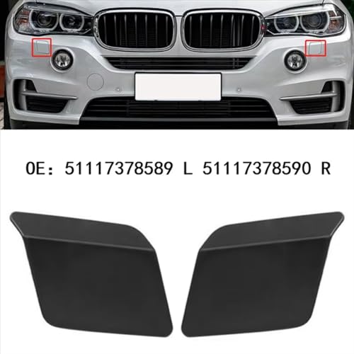 Buse lave-phare BMW X5 F15 cassée ? Solution de rechange avec cache - 2
