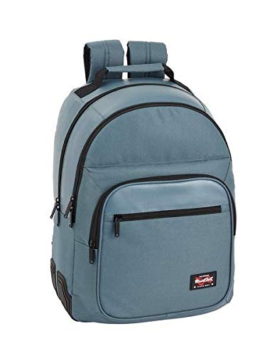 Blackfit8 Gray Mochila Doble con cantoneras Adaptable a Carro