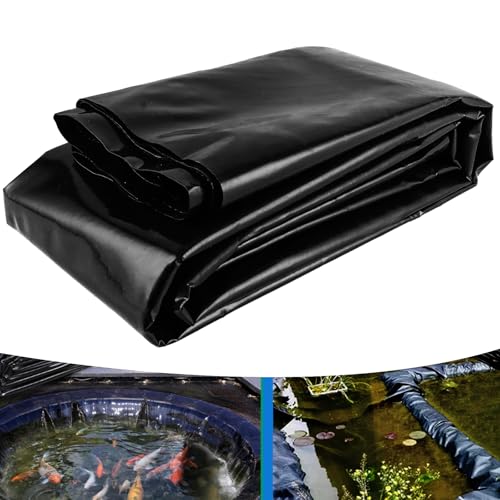 STARVAST 3 x 4,5 m estanque de 0,2 mm de grosor, lámina para estanque de peces, cascada, estanque, para estanques de jardín, fuentes