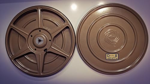 Dual 8MM & Super 8 Steel Reel, 400ft