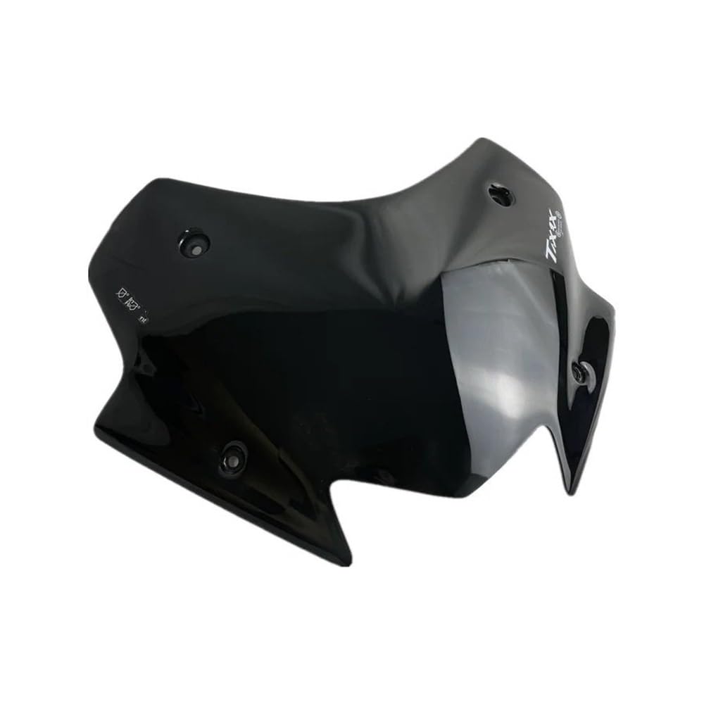 Parabrezza Moto Spoiler per T Max 530, Tmax530 2017-2019, T-Max 530, Bubble Parabrezza Vento Deflettore, Black, Policarbonato (PC), Per Motocicletta, Frontale
