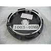 RotiForm Flat Black Custom Wheel Center Caps # 1003-40MB (4 CAPS)