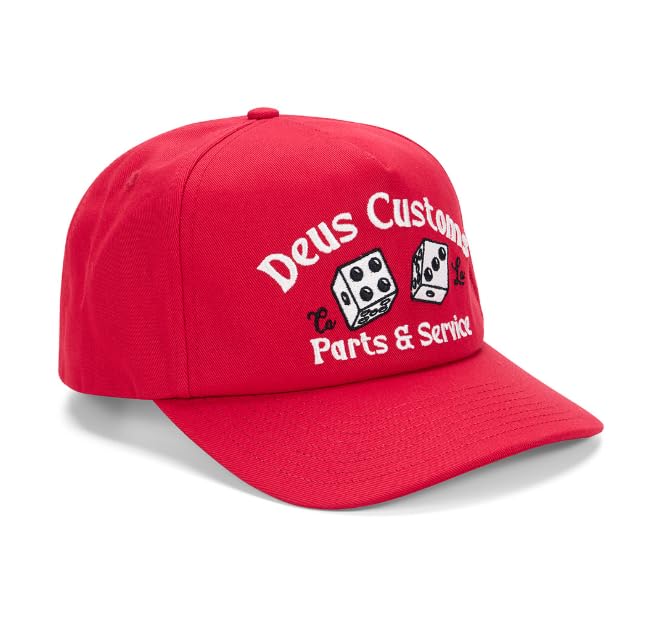 Deus Knucklebones Gorra - Melon Red