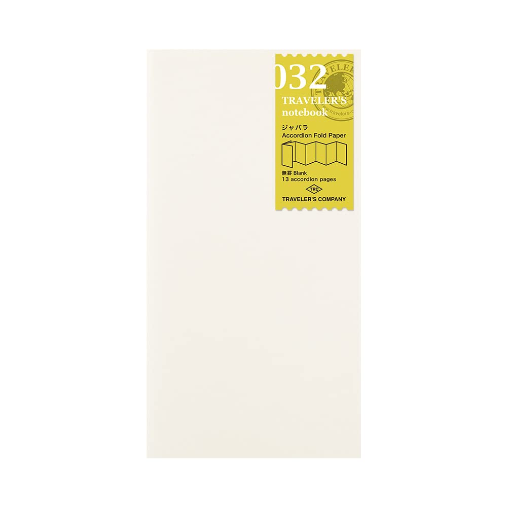 Midori Travelers Note Regular Size Refill - 032 Accordion Fold Paper