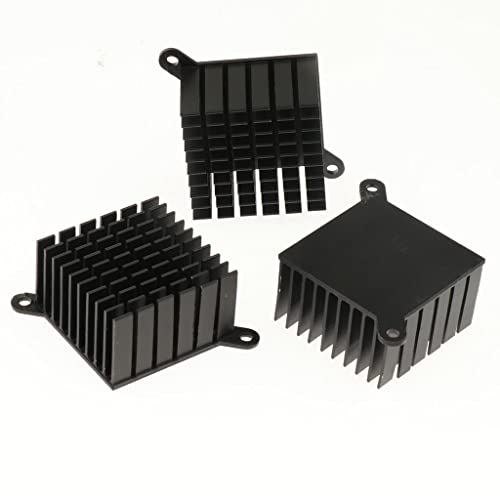 Image of Generic 38X38X23Mm Aluminum Heat Sink Heatsink Cooler Fin, Led Amplifier Transistor