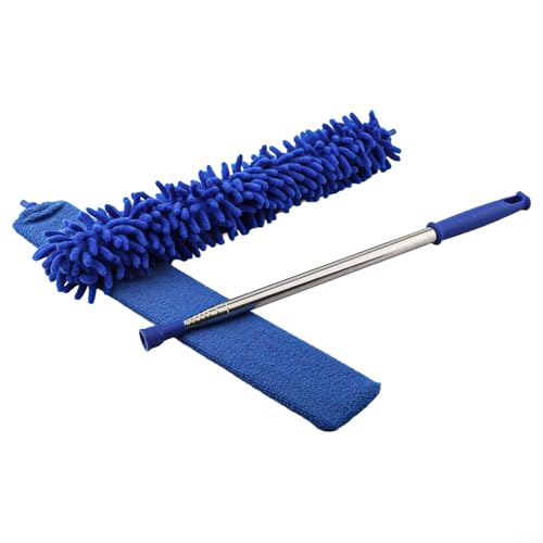 Spolverino telescopico leggero per rimuovere rapidamente la ragnatela e la polvere, materiale lavabile