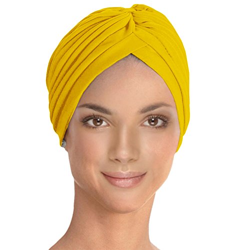 Dozen Pack- 12 Bright Colored Beautiful Turbans - Thumbnail 5
