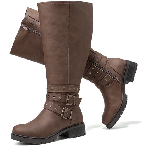 Luoika Women's Extra Wide Calf Knee High Boots...