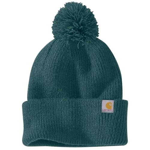 Carhartt Women's Knit Pom-Pom Cuffed Beanie,...