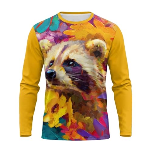 Long Sleeve T-Shirt for Men Pullover Shirt