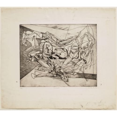 Impression sur toile Combat ARTICULOZY 101,6 x 127 cm affiche décoration murale maison