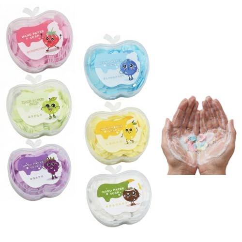 600 Count Portable Hand Washing Soap Sheets – Eco-Friendly & Biod...