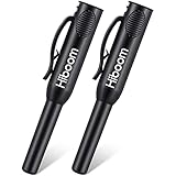 Hiboom 2 Pcs Solid Carpenter Pencil, Long Nose Deep Hole Mechanical Woodworking Construction Marker Cap with Pocket Clip, Marking Scribe Tools for Carpenters, Woodworkers, Architect