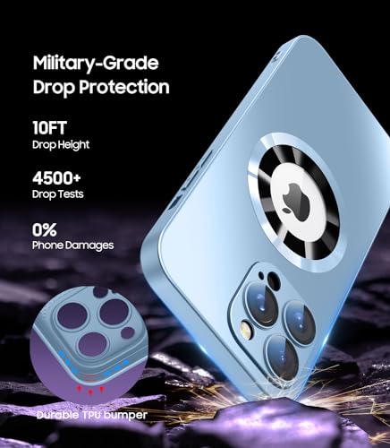Coque iPhone 15 Pro Max MagSafe noire avec protège-objectif - 6