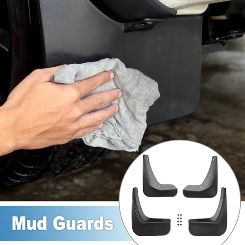 Image of Mud Flap Splash Guard with Mount Accessories Front & Rear Side Mud Guard for Buick LaCrosse Sedan 2010-2016 (Set of 4)