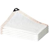 Telone in rete da 4 x 10 m, 90% resistente ai raggi UV, con occhielli, perfetto per serre, parcheggi e soluzioni ombreggianti da giardino