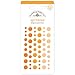Crafters Workshop Glossy Enamel Adhesive Sprinkles, Tangerine Dots, 54 Per Package