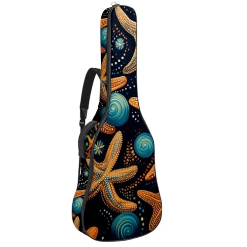 JRHEJTFZ Housse pour guitare acoustique de 1,9 cm d’épaisseur – Imperméable – Durable et élégant – Motif dessin animé étoile de mer, Multicolore 4., 42.9×16.9×4.7 in, Motif imprimé tendance - Les Beatles, Paul McCartney, John Lennon, RIngo Starr, George Harrison JRHEJTFZ Housse pour guitare acoustique de 1,9 cm d'épaisseur - Imperméable - Durable et élégant - Motif dessin animé étoile de mer, Multicolore 4., 42.9x16.9x4.7 in, Motif imprimé tendance
