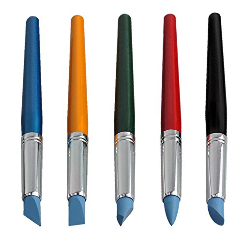 ARTIST'S BEST 5-Piece Rubber-Tip Art Brush Dauber Set