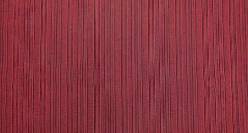 Image of Yaweh Cotton Striped Room Darkening Loop Type Curtain- 4 Ft X 5 Ft Set of 2 Pieces(Orange), Opaque, Tab Top Curtains (Maroon, Window)
