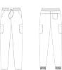 Beverly Hills Uniforms BHU Flex Women’s 4 Way Stretch Yoga Jogger Scrub Pants (Berry, X-Large) #1