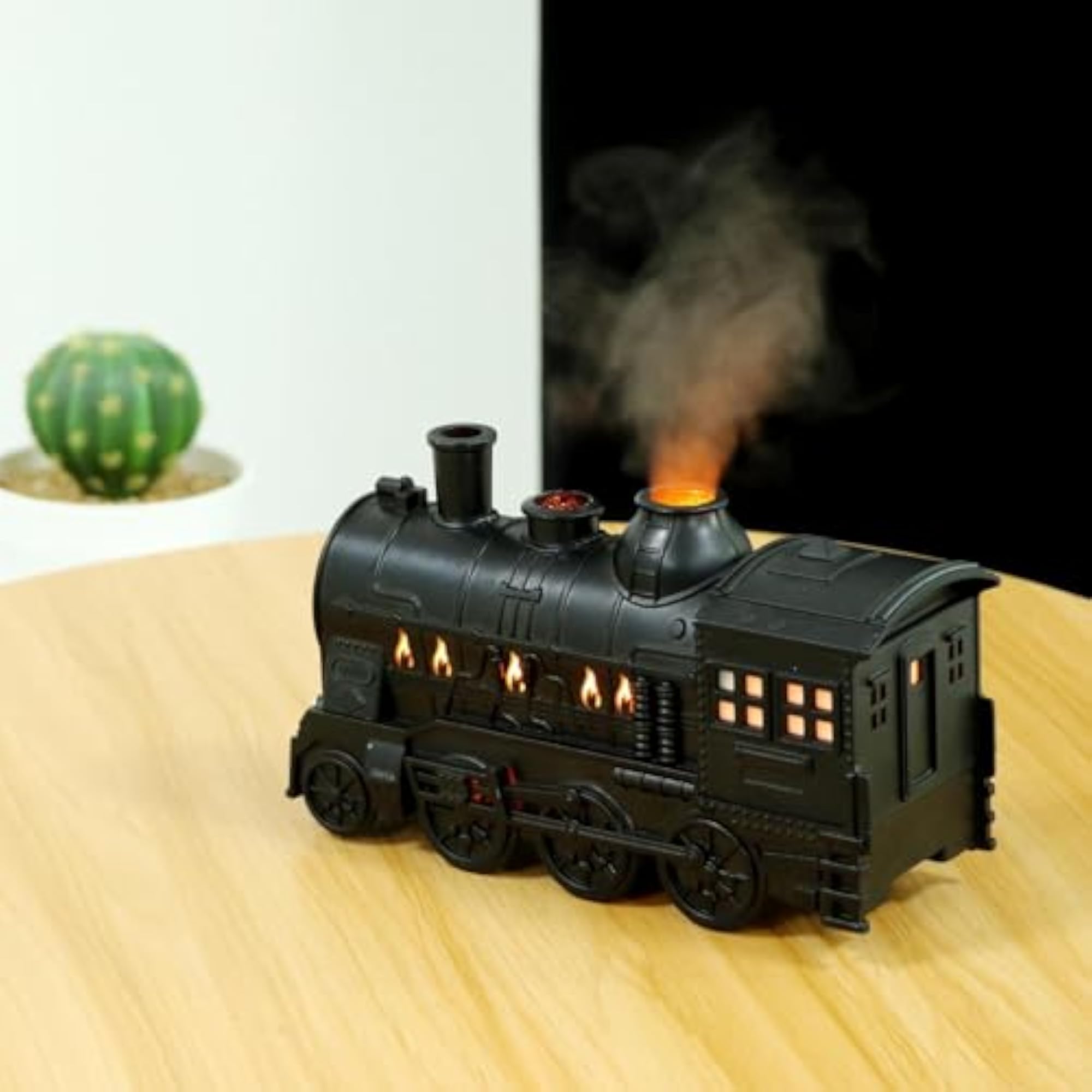 Retro Train Essential Diffuser Humidifier for Home and Garden